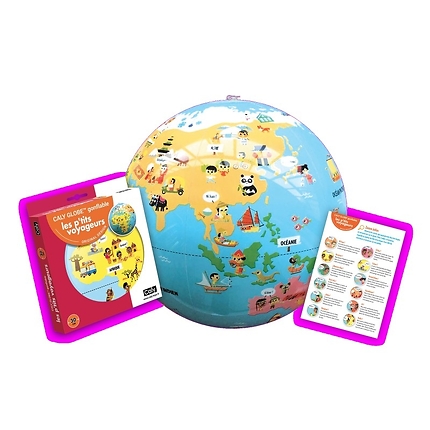 Globe Gonflable Petits Voyageurs 30Cm