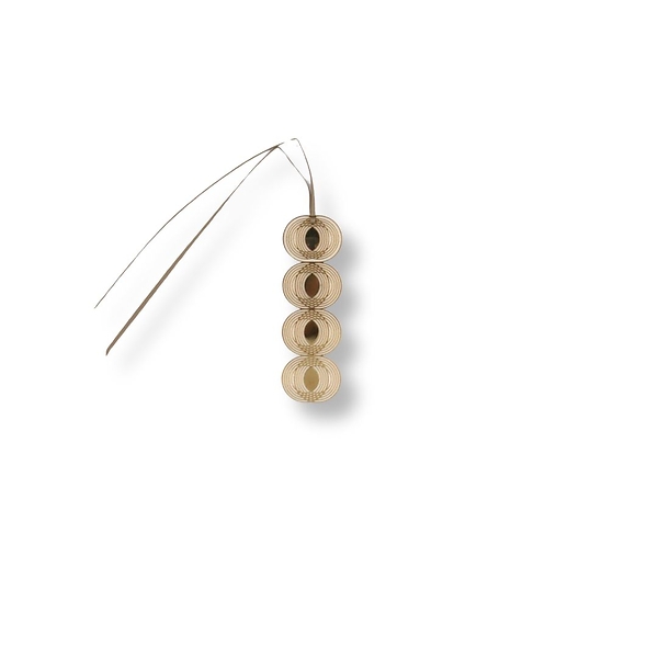 Gold Bookmark Graphique Cercle