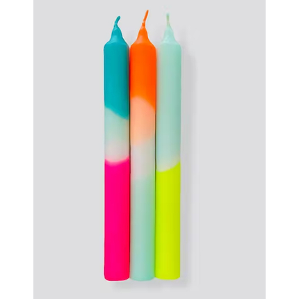 Set/3 Bougies Rainbow