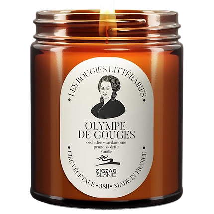 Scented candle developed in collaboration with a perfumer in Grasse.