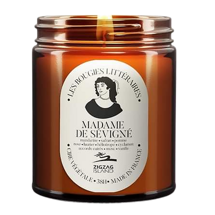 Scented candle developed in collaboration with a perfumer in Grasse.