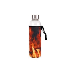 Fire Glass Bottle + Sleeve
