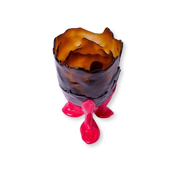 Vase Clear Pink Medium