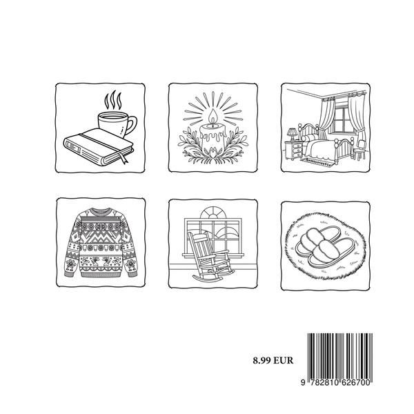 Calme Intérieur : Coloriages cosy et douillet