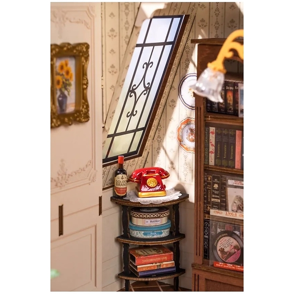 Le salon de Catherine Maison miniature à monter soi-même