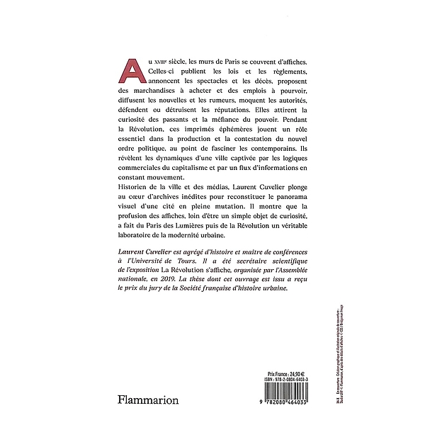 La ville captivée : Affichage et publicité au XVIIIe