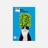 Blue 40 × 60 cm ChatFruit Salad Poster - Jeux de chats
