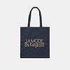 Totebag Coton Bleu - La Mode en Majesté