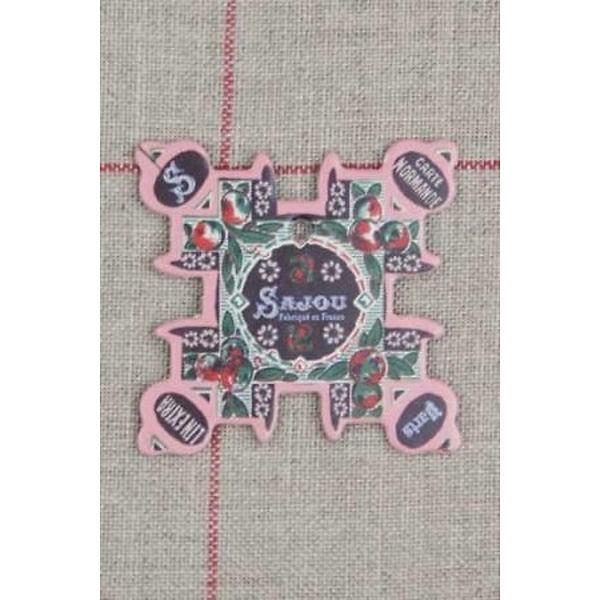 6 thread cards Normandie Apples