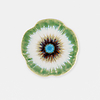 Assiette fleur 17cm Céramique Multicolore