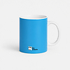 Blue Ceramic Mug - Cat Salad - Cat Games
