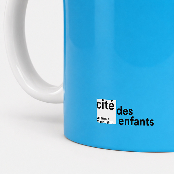 Blue Ceramic Mug - Cat Salad - Cat Games