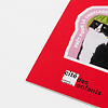 Sticker Chatlade de fruits Rose - Jeux de chats