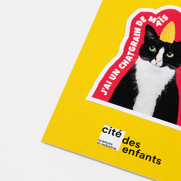 Red Sticker - CatCorn - Cat Games