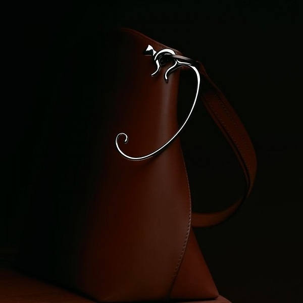Cat shaped Bag Hook