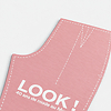 Pink Trousers Bookmark - LOOK!