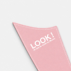 Pink Sleeve Bookmark - LOOK!