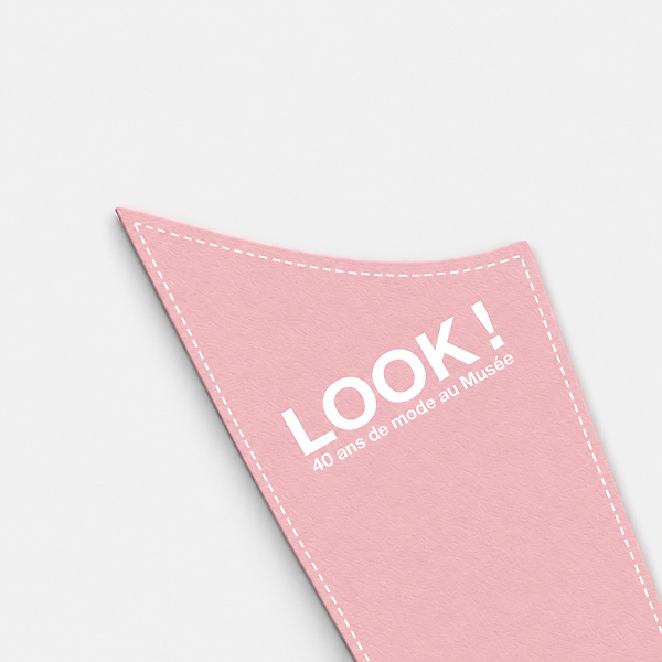 Pink Sleeve Bookmark - LOOK!