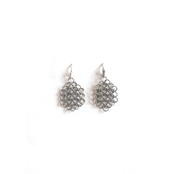 Boucles d'oreilles Louison Argentées